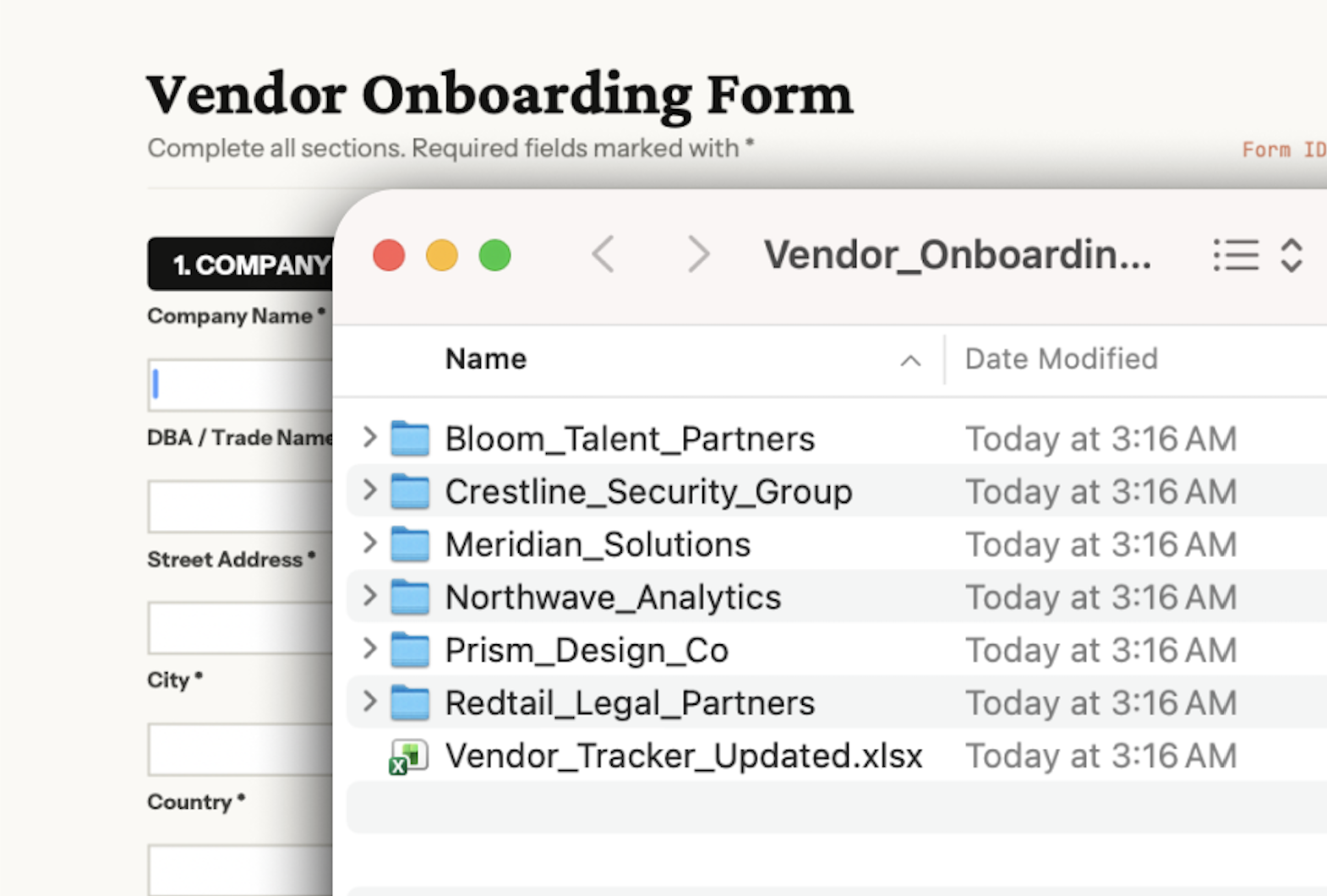 Process batches of vendors with Cowork result